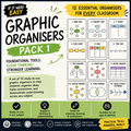 Downloadable Graphic Organisers (Pack 1)