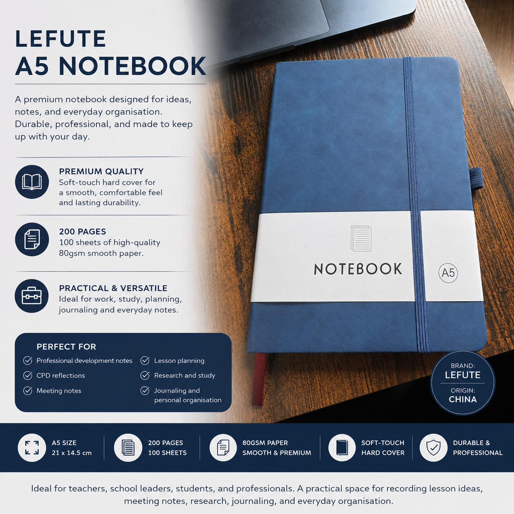 Notebook: A5 Soft Cover